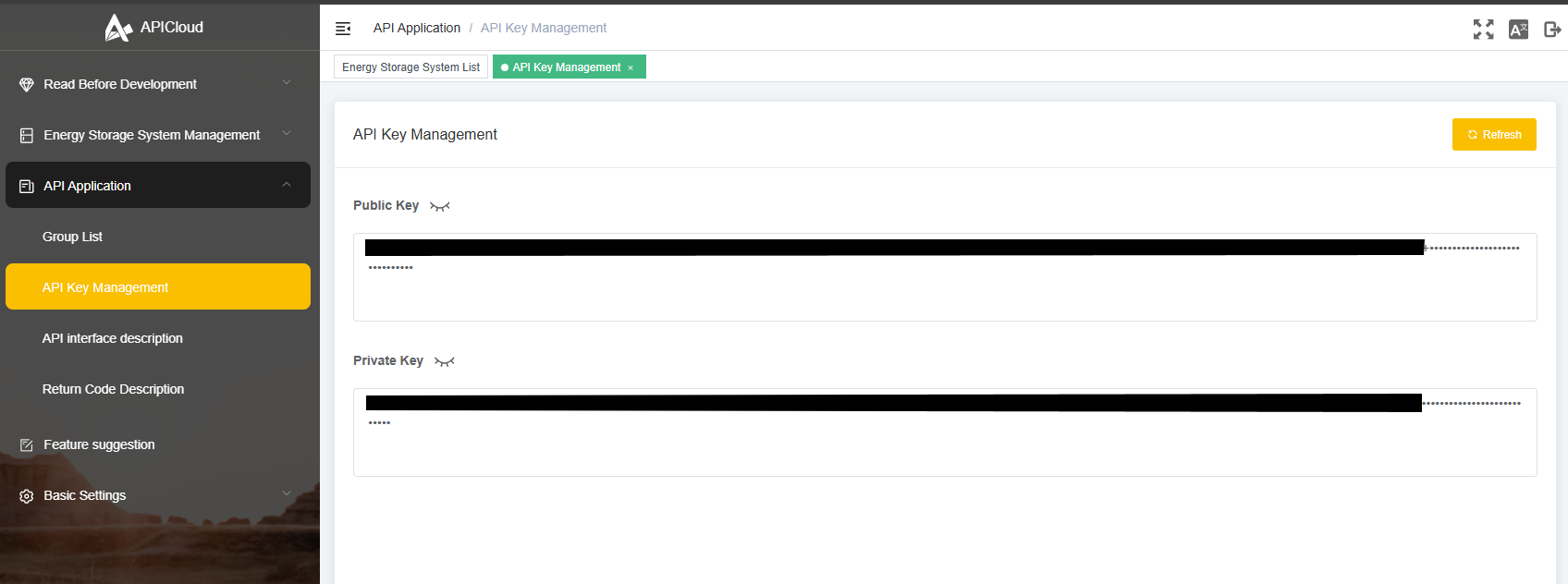 API Keys