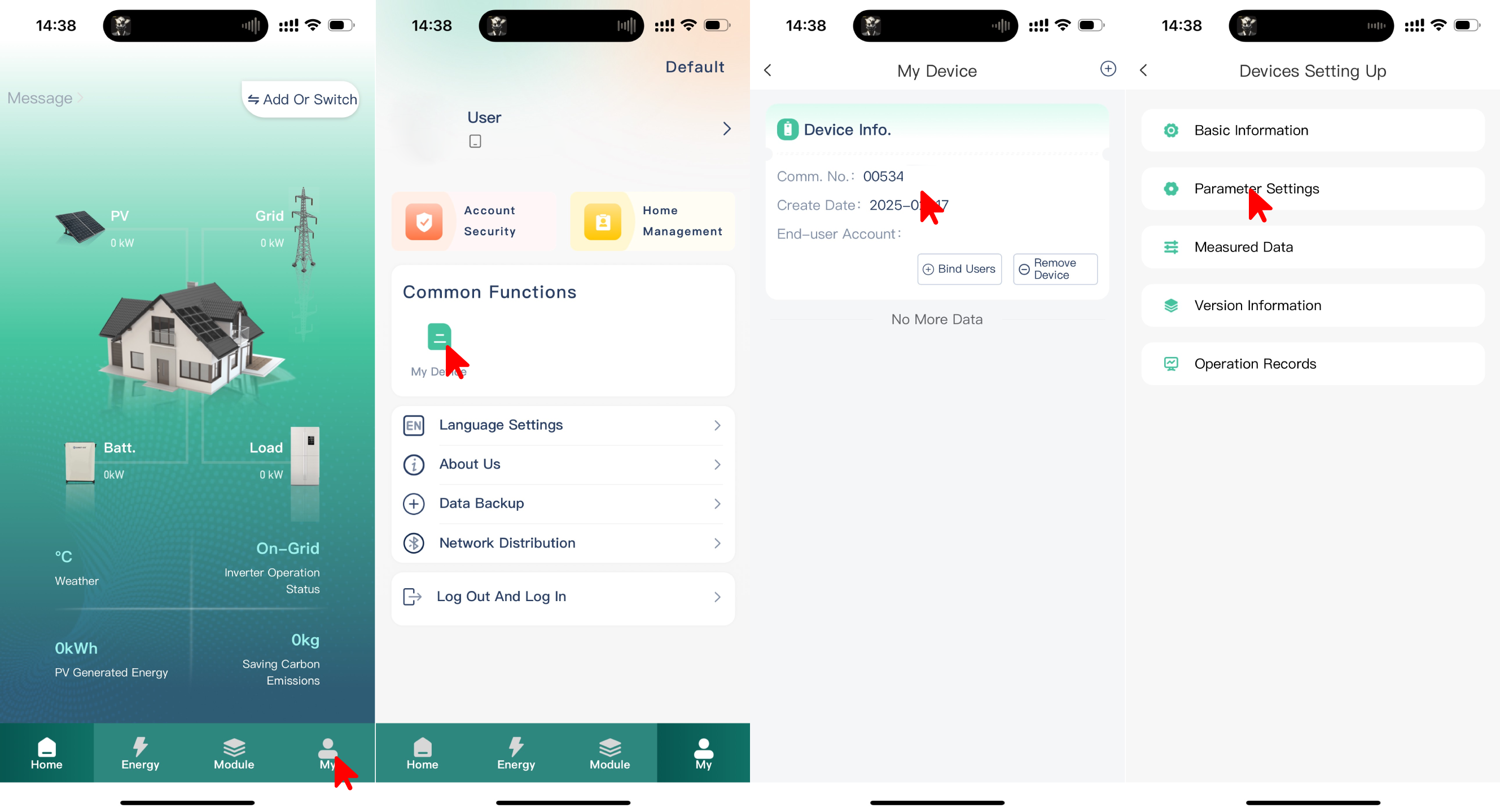 Ampihome Settings 1